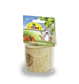 JR Farm 5x JR Farm Knabber-Holzrolle Karotte 150 g