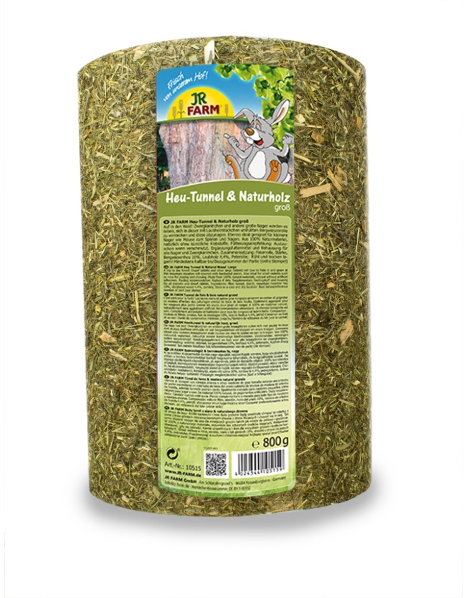 JR Farm JR Farm Heu-Tunnel + Naturholz groß 750 g