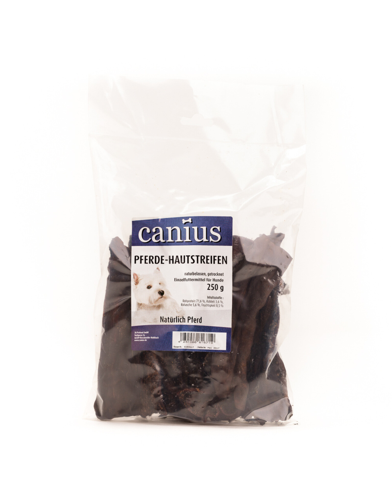 Canius Snacks Canius Pferde Hautstreifen 250g