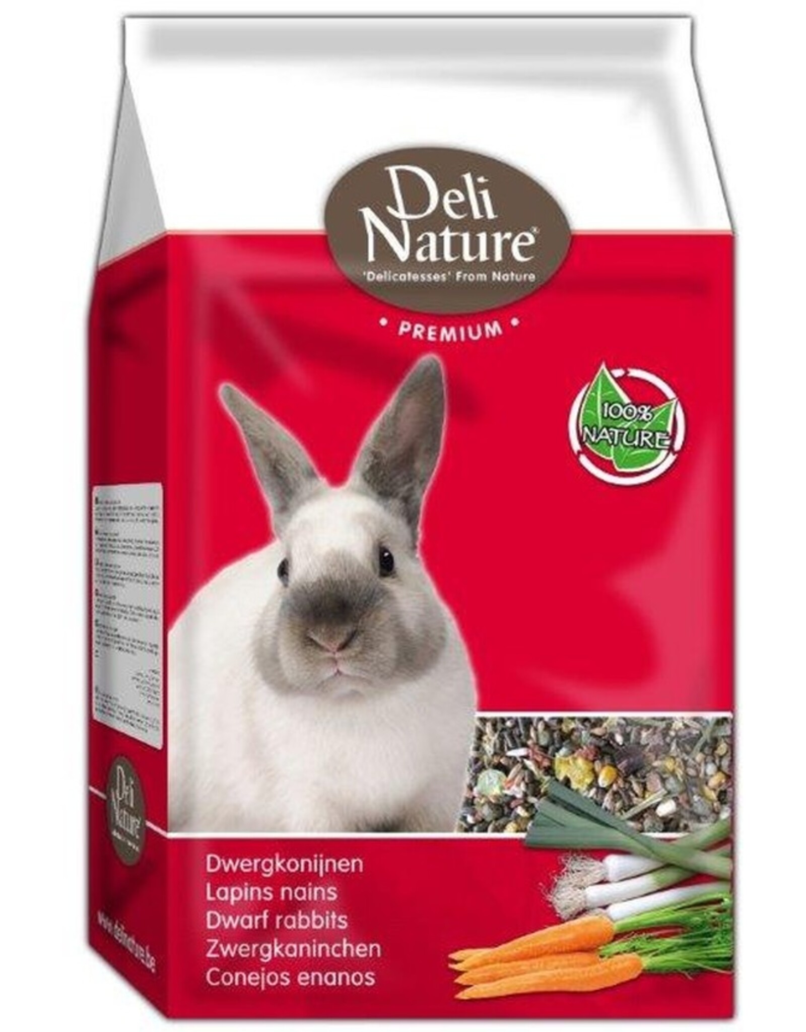 Deli Nature Beduco Deli Nature Nager Premium ZWERGKANINCHEN 3 kg