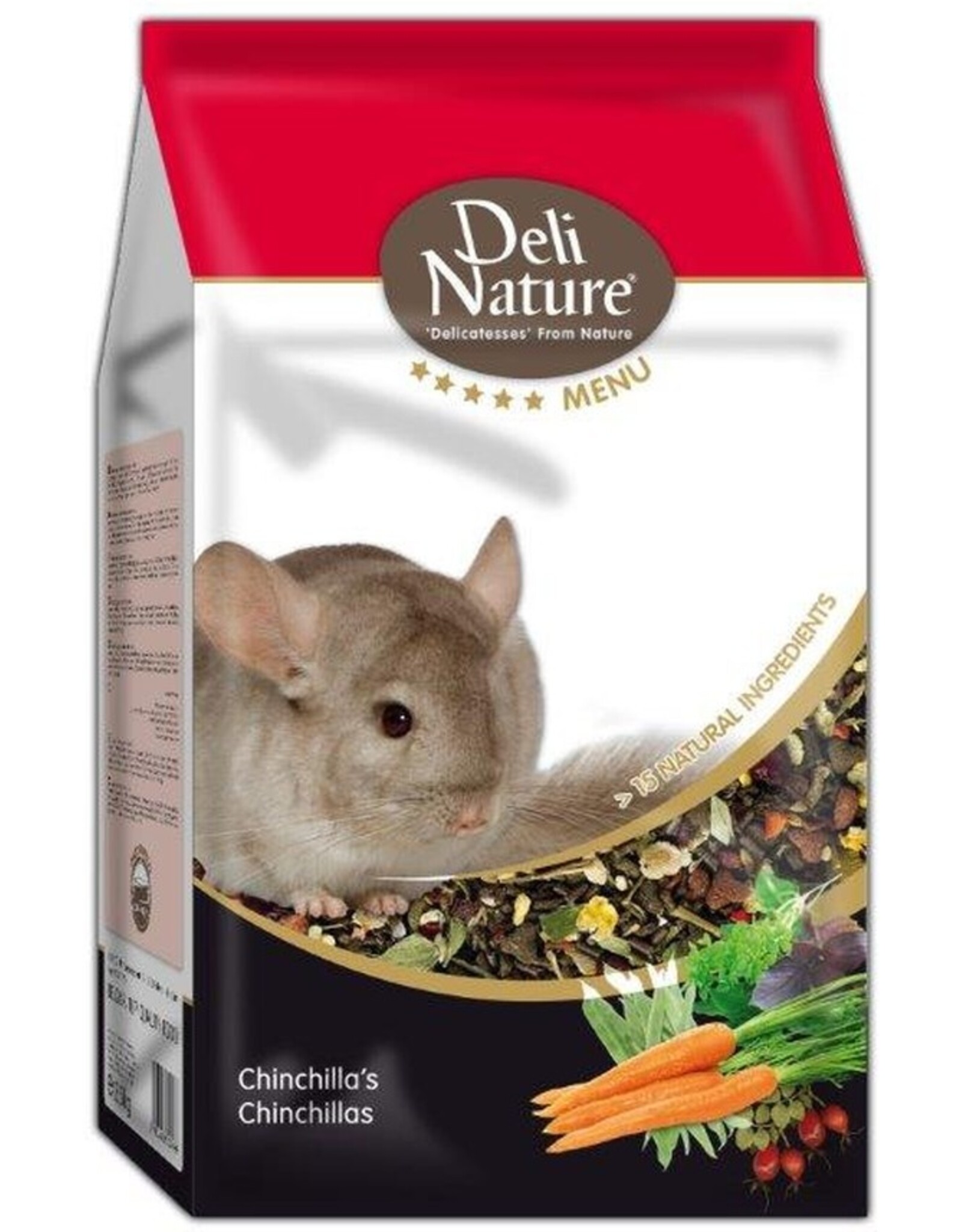 Deli Nature Beduco Deli Nature Nager 5*-Menü CHINCHILLA 2,5 kg