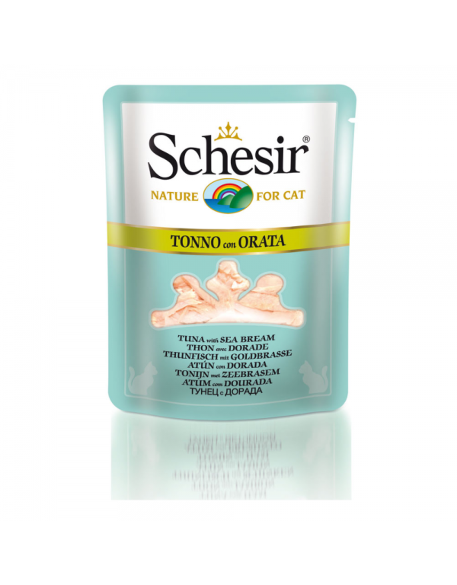 Schesir Schesir Thunfisch & Goldbrasse 70g Frischebeutel