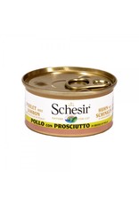 Schesir Schesir Huhn & Schinken in Brühe 70g Dose