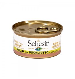 Schesir Schesir Huhn & Schinken in Brühe 70g Dose