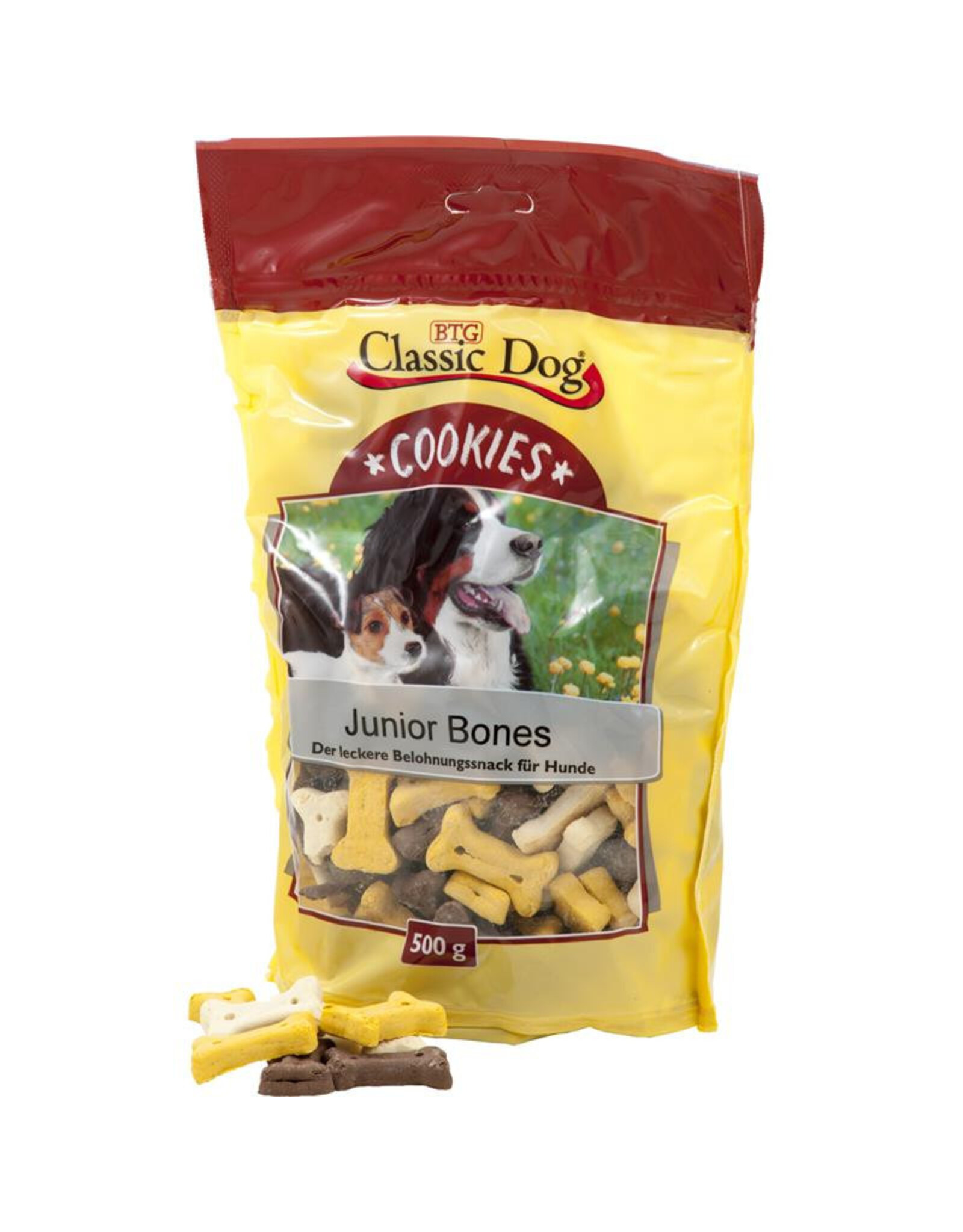 Classic Dog Classic Dog Snack Cookies Junior Bones 500g