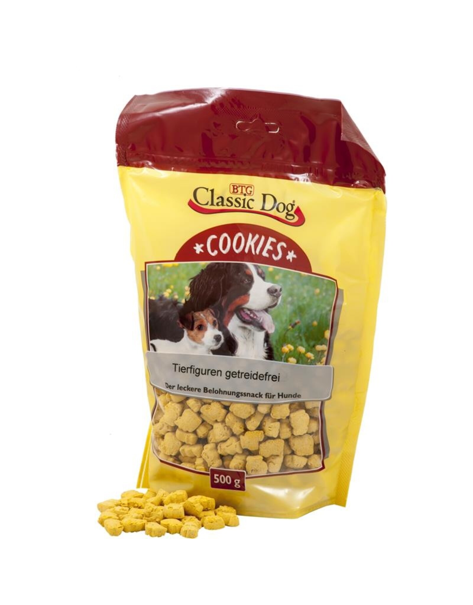 Classic Dog Classic Dog Snack Cookies Tierfiguren getreidefrei 500g