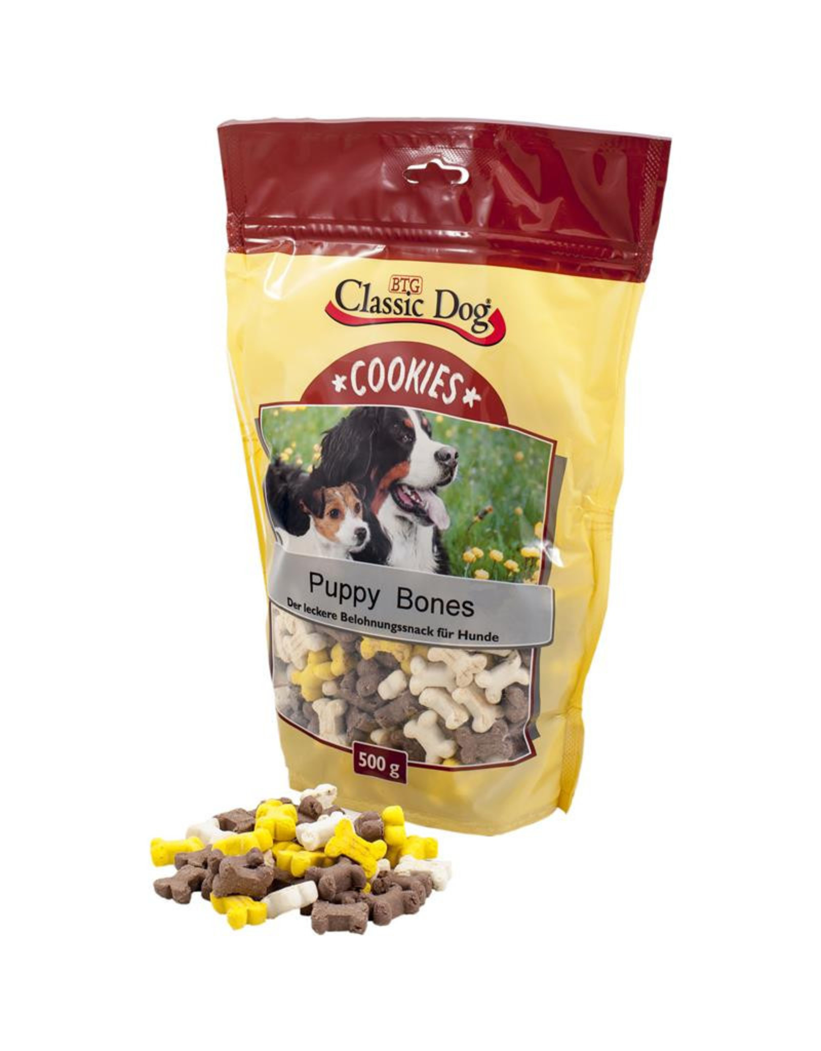 Classic Dog Classic Dog Snack Cookies Puppy Bones 500g