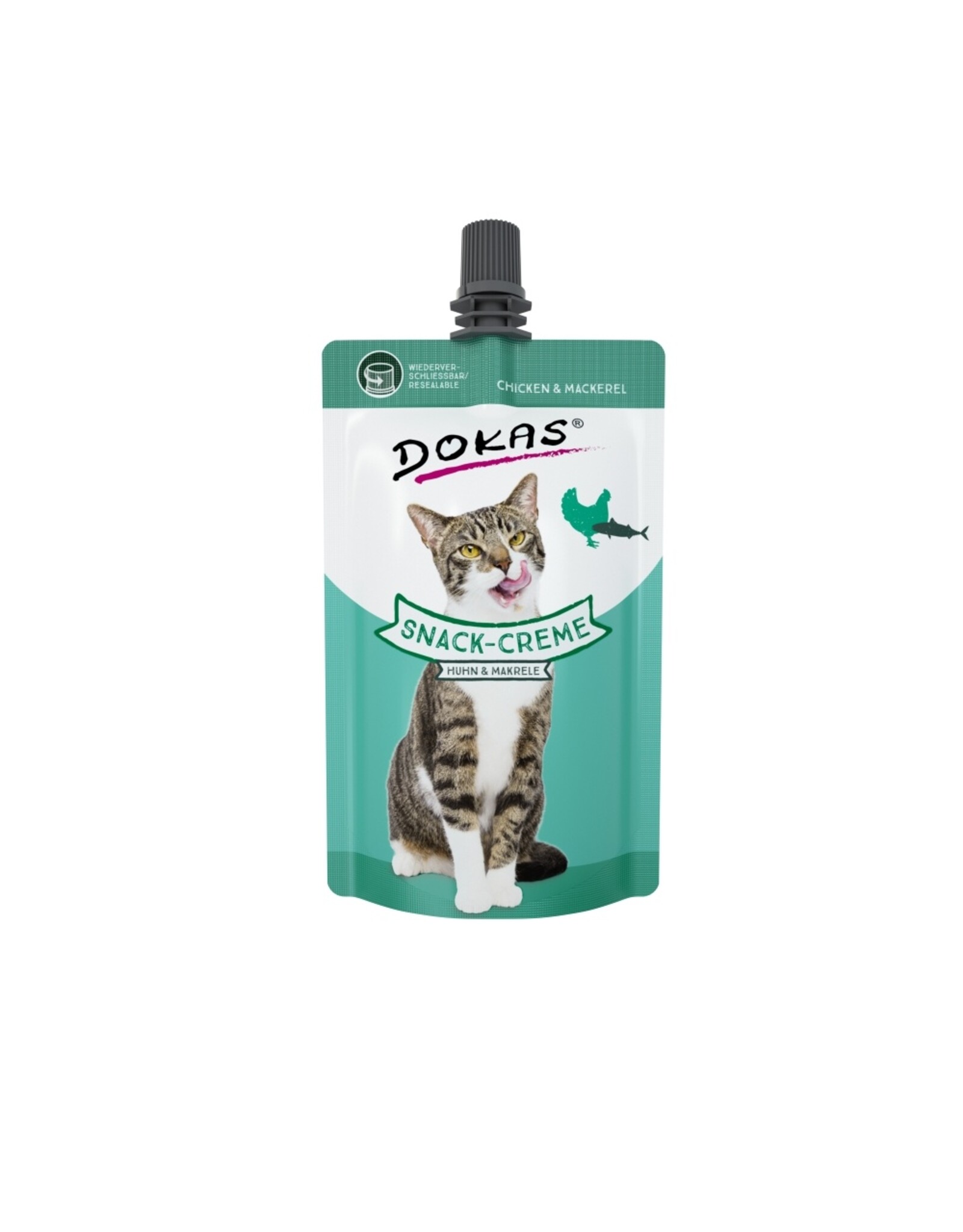Dokas Dokas Snack-Creme Huhn  & Makrele 90 g