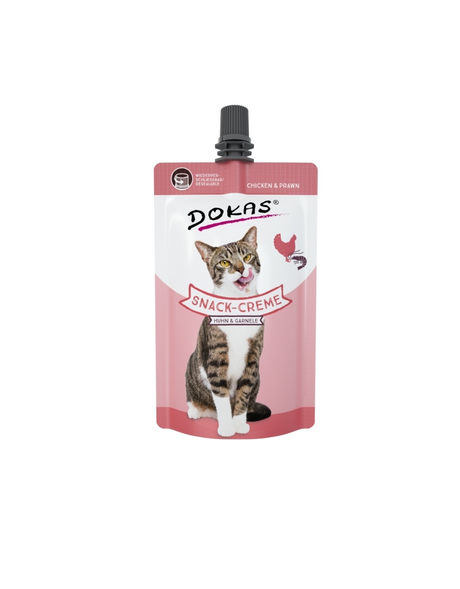 Dokas Dokas Snack-Creme Huhn & Garnele 90 g