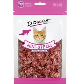 Dokas Dokas Snack Ministeak Rind & Kabeljau 40g
