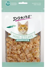 Dokas Dokas Snack Ministeak Lachs & Kabeljau 40g