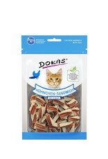 Dokas Dokas Cat Snack Hühnchen Sandwich mit Fisch 70g