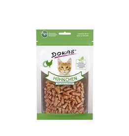 Dokas Dokas Cat Snack Hühnchen mit Reis und Sesam 70g