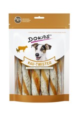 Dokas Dokas Kau-Twister Rinderhaut, Pansen & Hühnerbrust 200 g