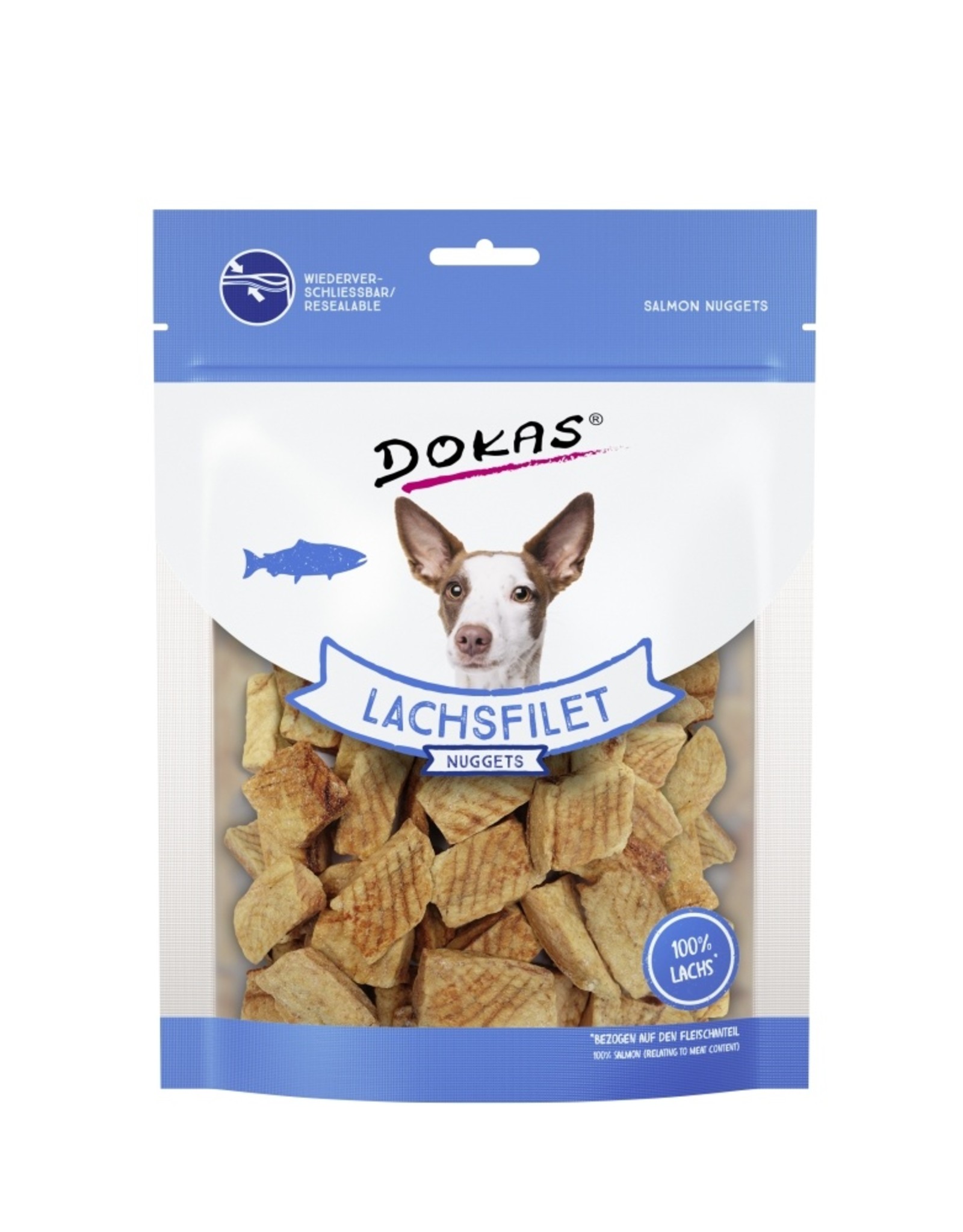 Dokas Dokas Lachsfilet Nuggets 100 g