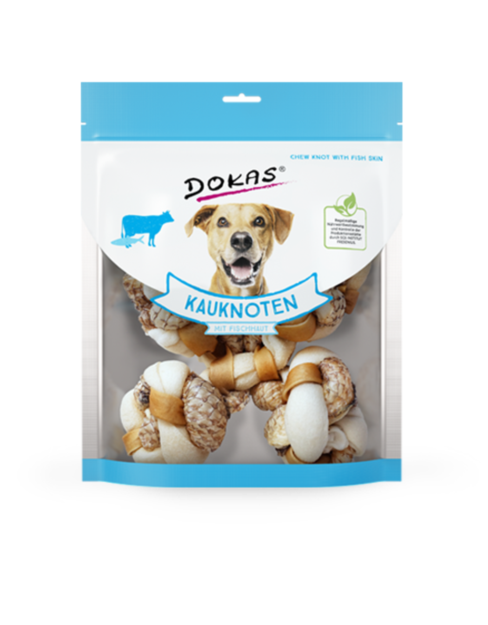 Dokas Dokas Kauknoten mit Fischhaut (Tilapia) 250g