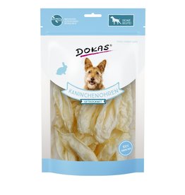Dokas Dokas Kaninchenohren ohne Fell getrocknet 70 g