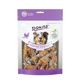 Dokas Dokas Hunde Snack Hühnerbrust mit Fisch 220 g