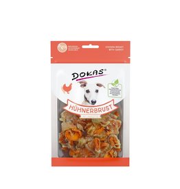 Dokas Dokas Snack Hühnerbrust mit Karotte 70g