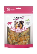 Dokas Dokas Hunde Snack Hühnerbrust Kaurolle 250g