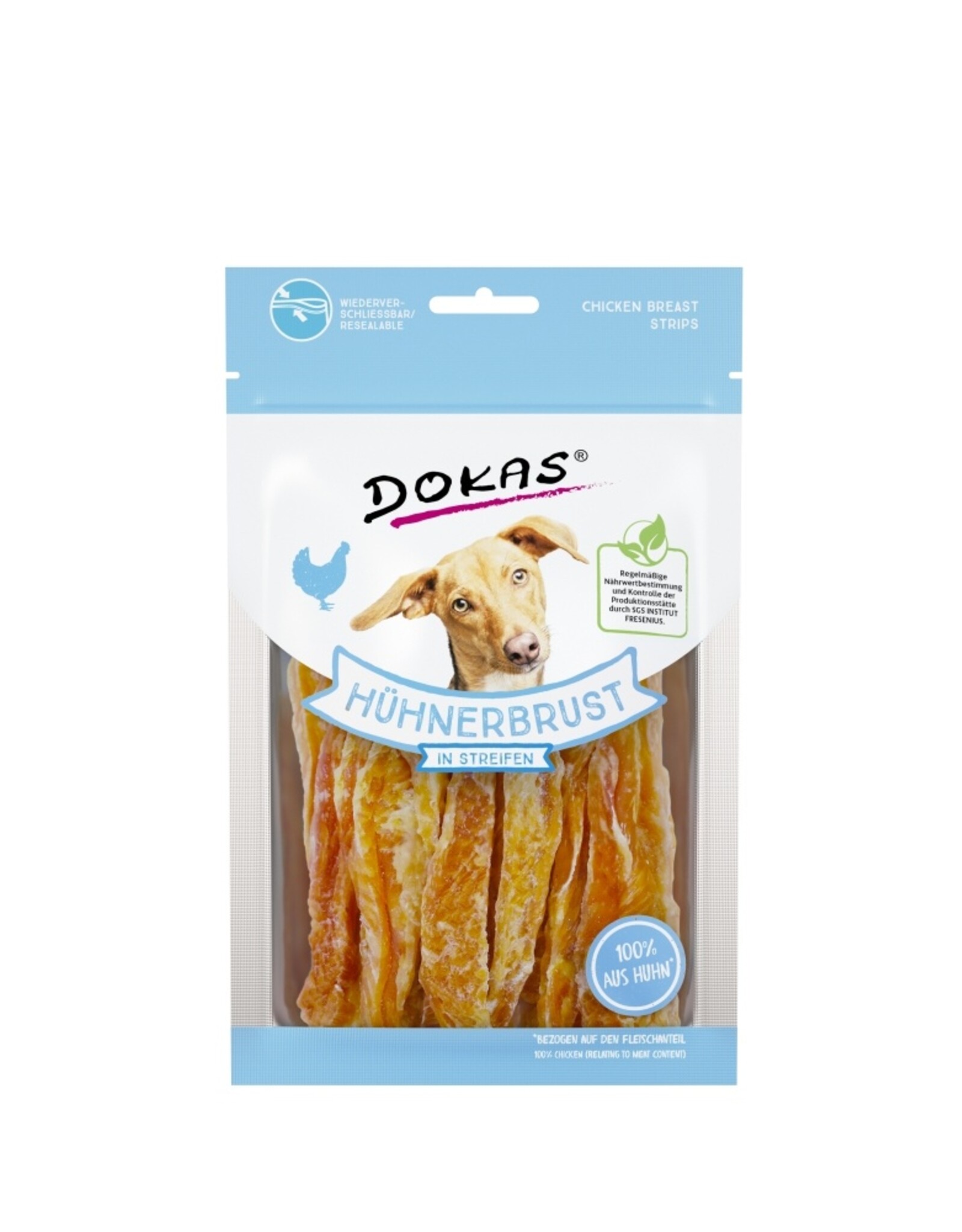 Dokas Dokas Snack Hühnerbrust in Streifen