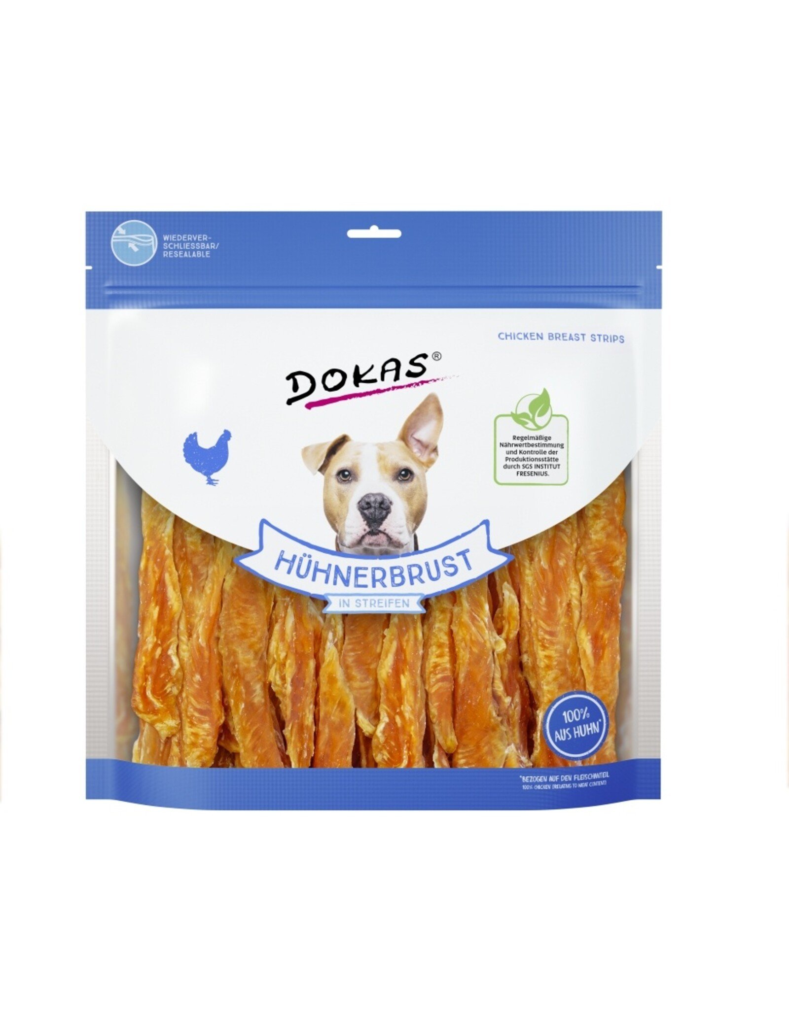 Dokas Dokas Hühnerbrust in Streifen 900 g
