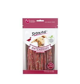 Dokas Dokas Hunde Snack Entenbrust in Streifen