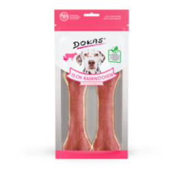 Dokas Dokas Hunde Snack 15 cm Kauknochen mit Ente 1 Stück