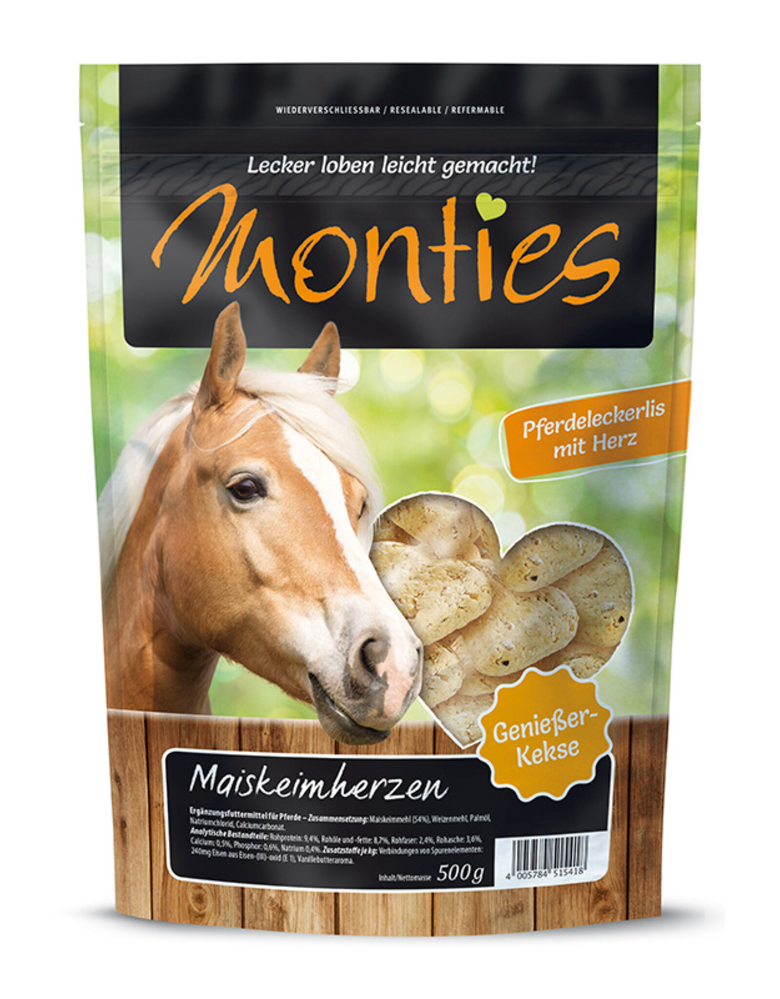 Allco Monties Maiskeimherzen 500g