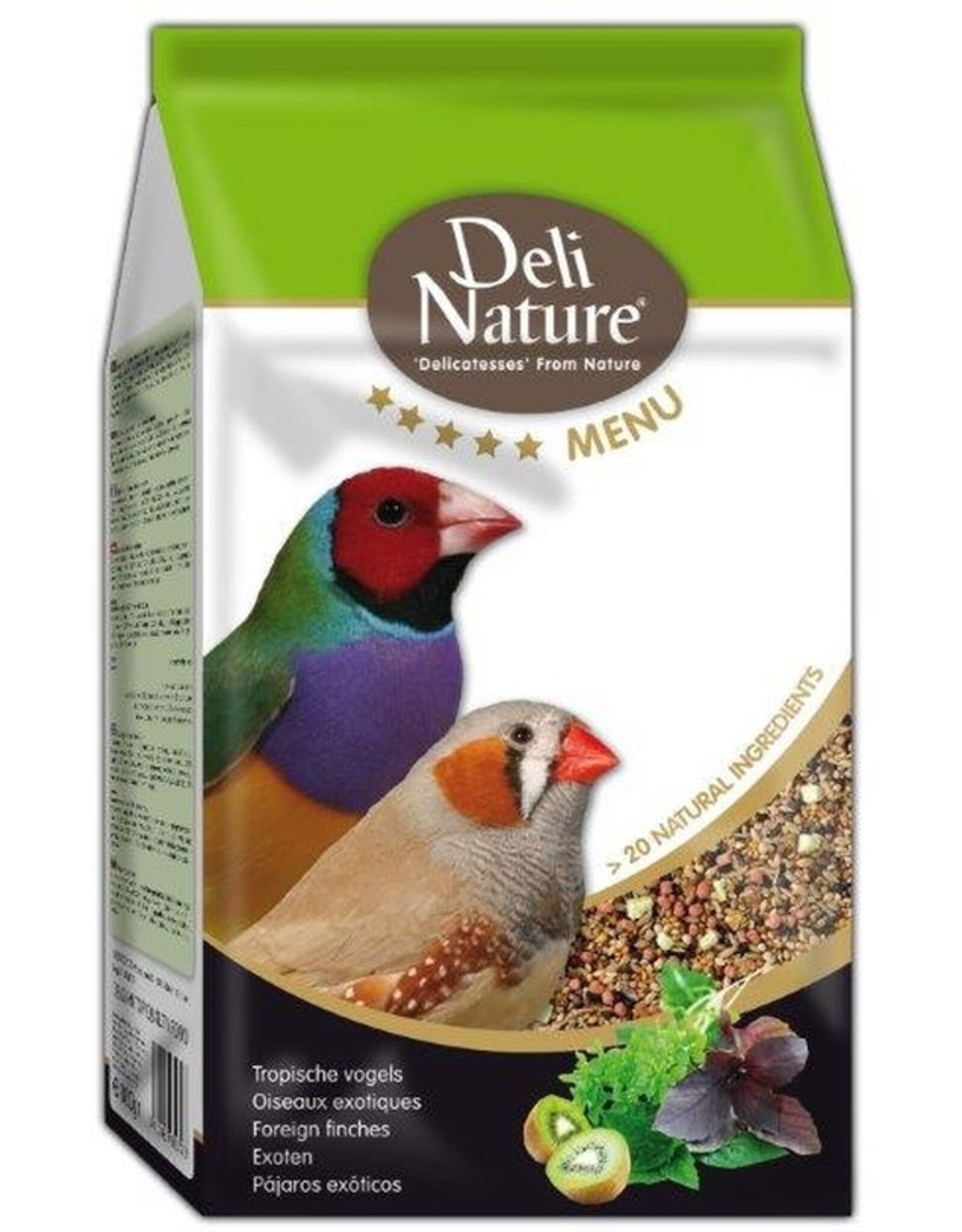 Deli Nature Beduco Deli Nature Vögel 5*-Menü EXOTEN 800g