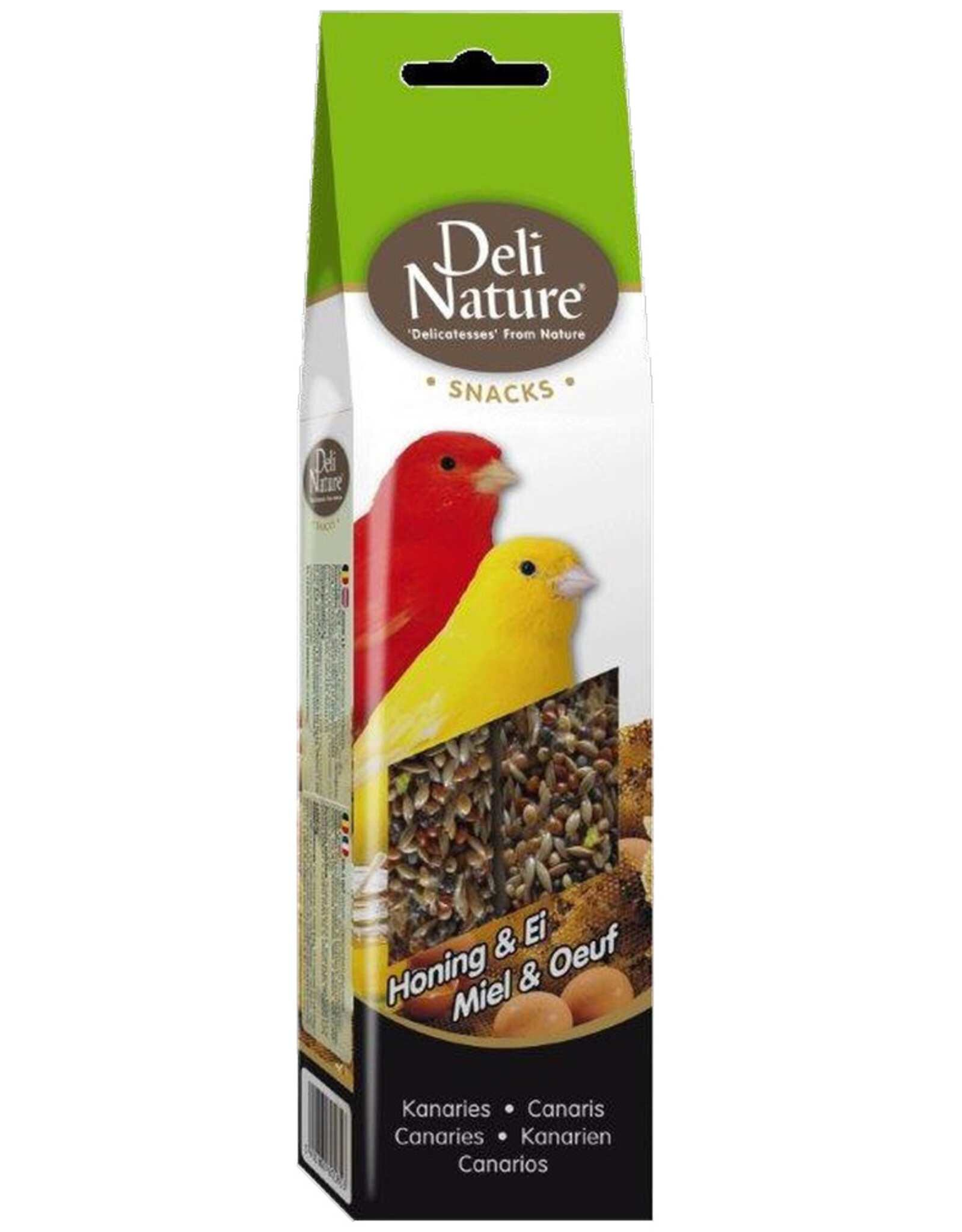 Deli Nature Beduco Deli Nature Snacks für Kanarien mit Honig & Ei 60g