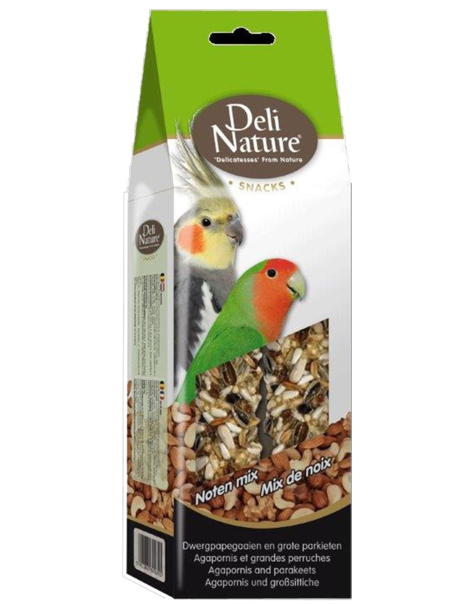 Deli Nature Beduco Deli Nature Snacks für Großsittiche mit Nüssen & Feigen 130g