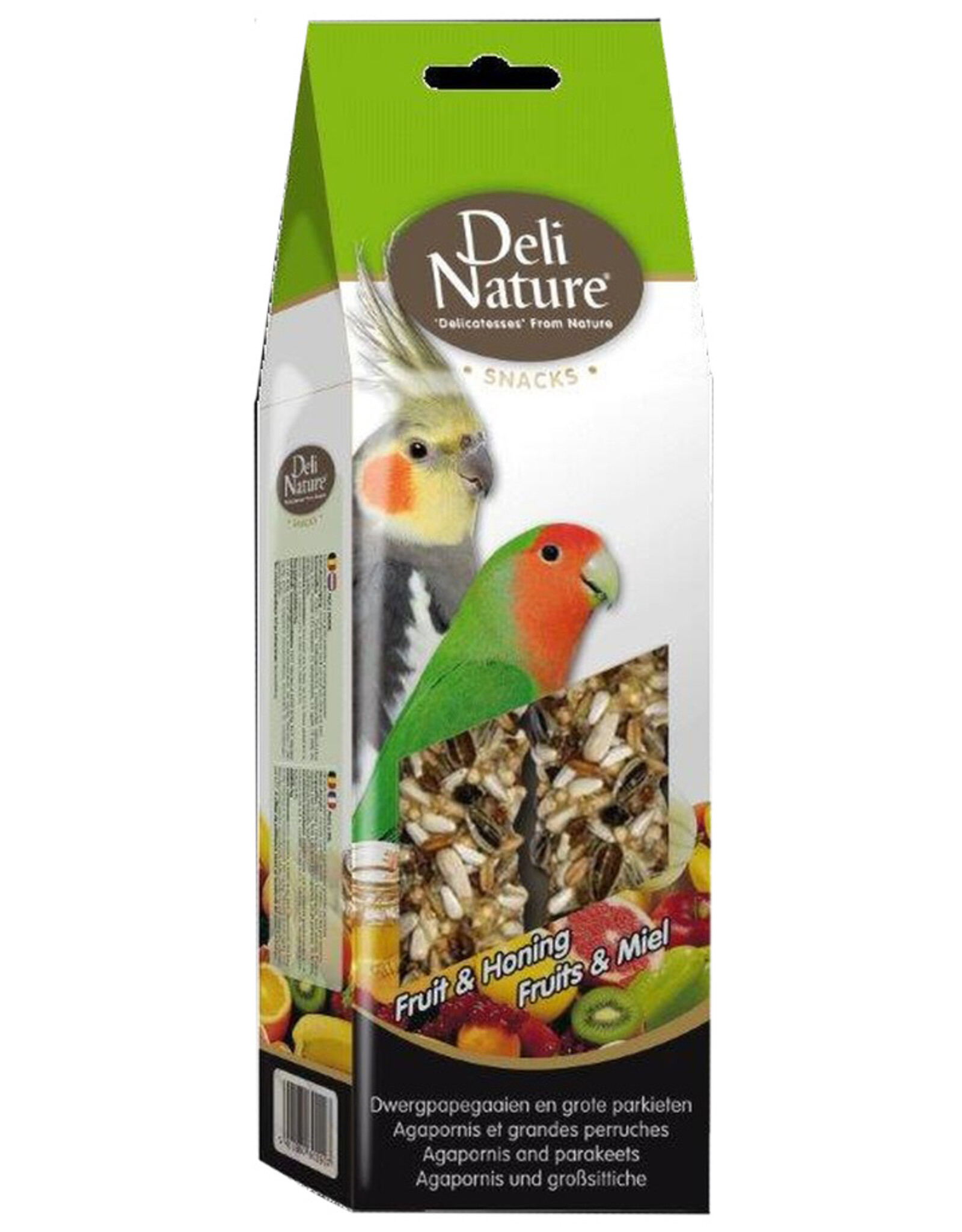 Deli Nature Beduco Deli Nature Snacks für Großsittiche mit Früchten & Honig 130g