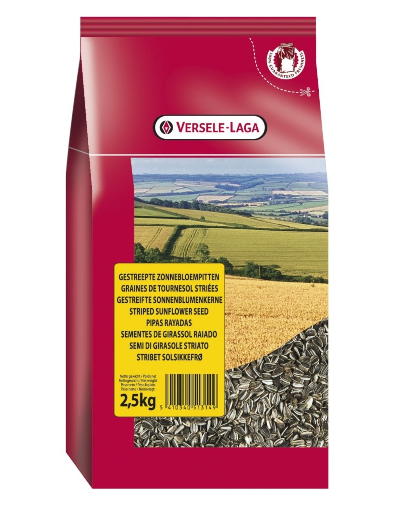 Versele-Laga Versele-Laga Sonnenblumenkerne Gestreift 2,5kg