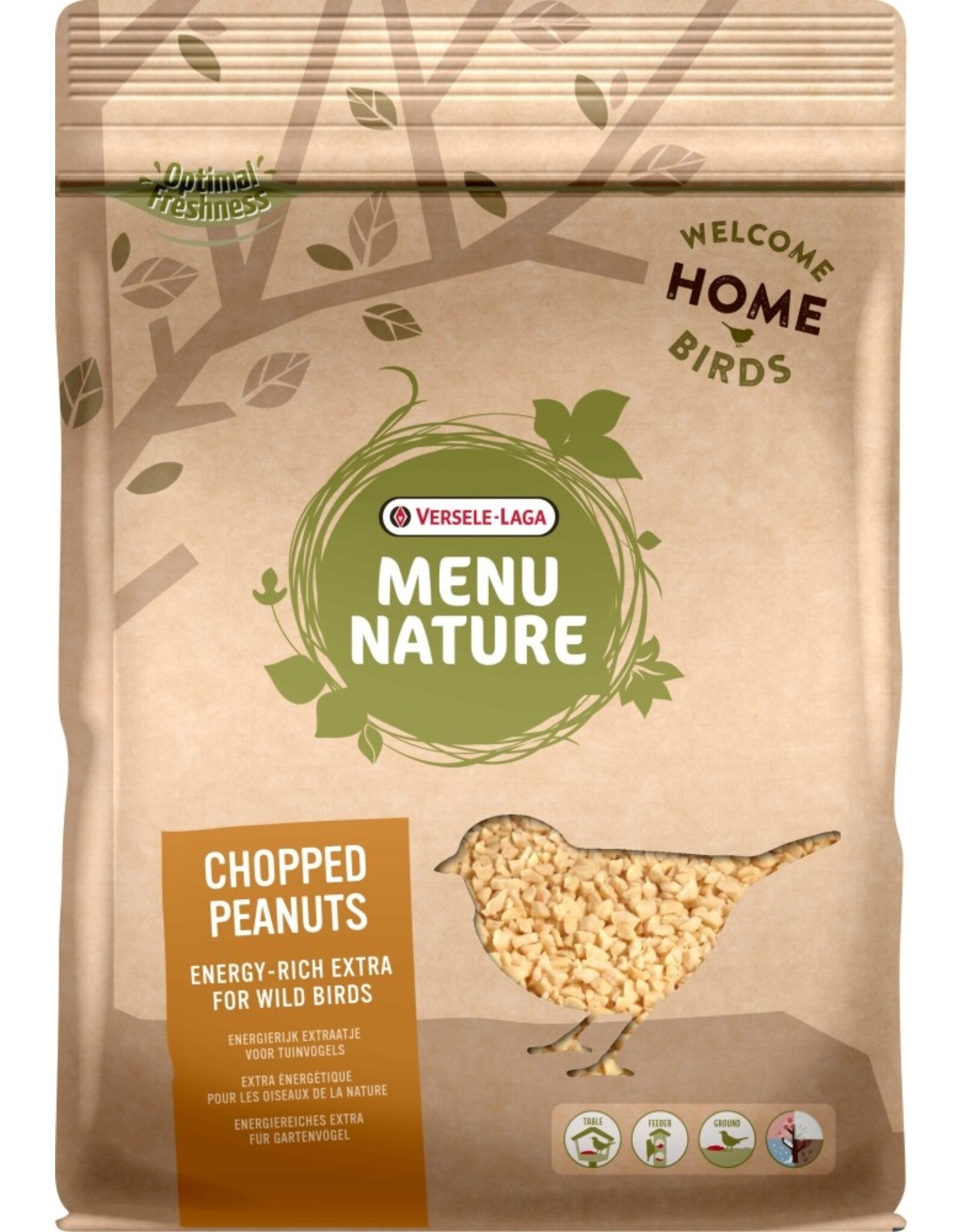 Versele-Laga VL Menu Nature Chopped peanuts 1kg
