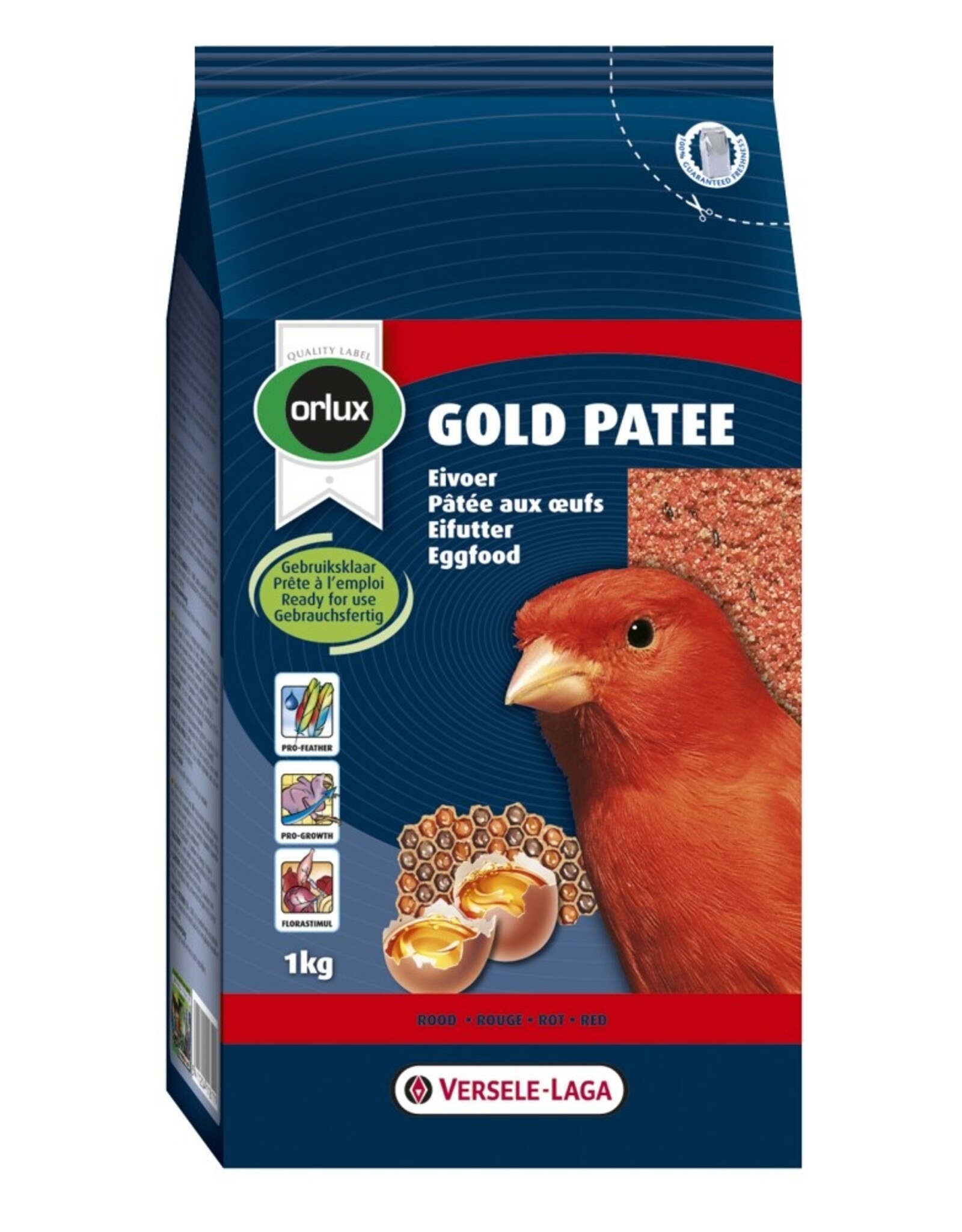 Versele-Laga Orlux Gold Patee Rot 1kg