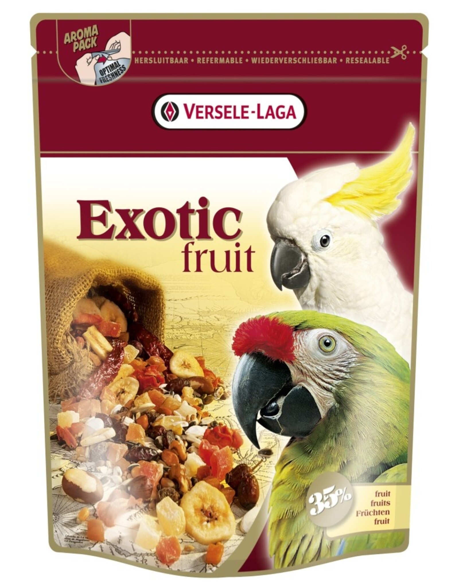 Versele-Laga Prestige Premium Papageien Exotic Fruit Mix 600g