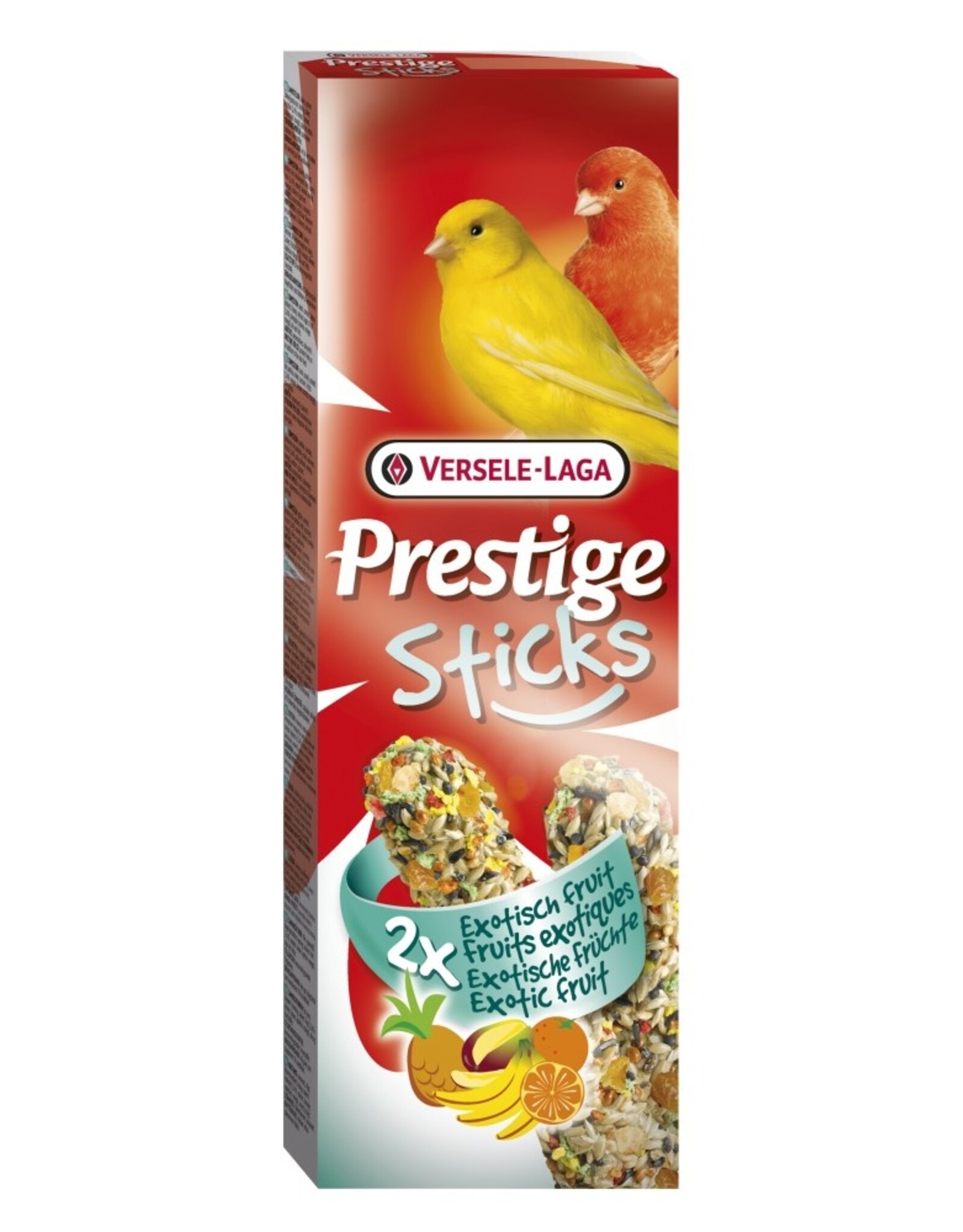 Versele-Laga Prestige Sticks Kanarien Exotische Früchte - 2 Stück 60g