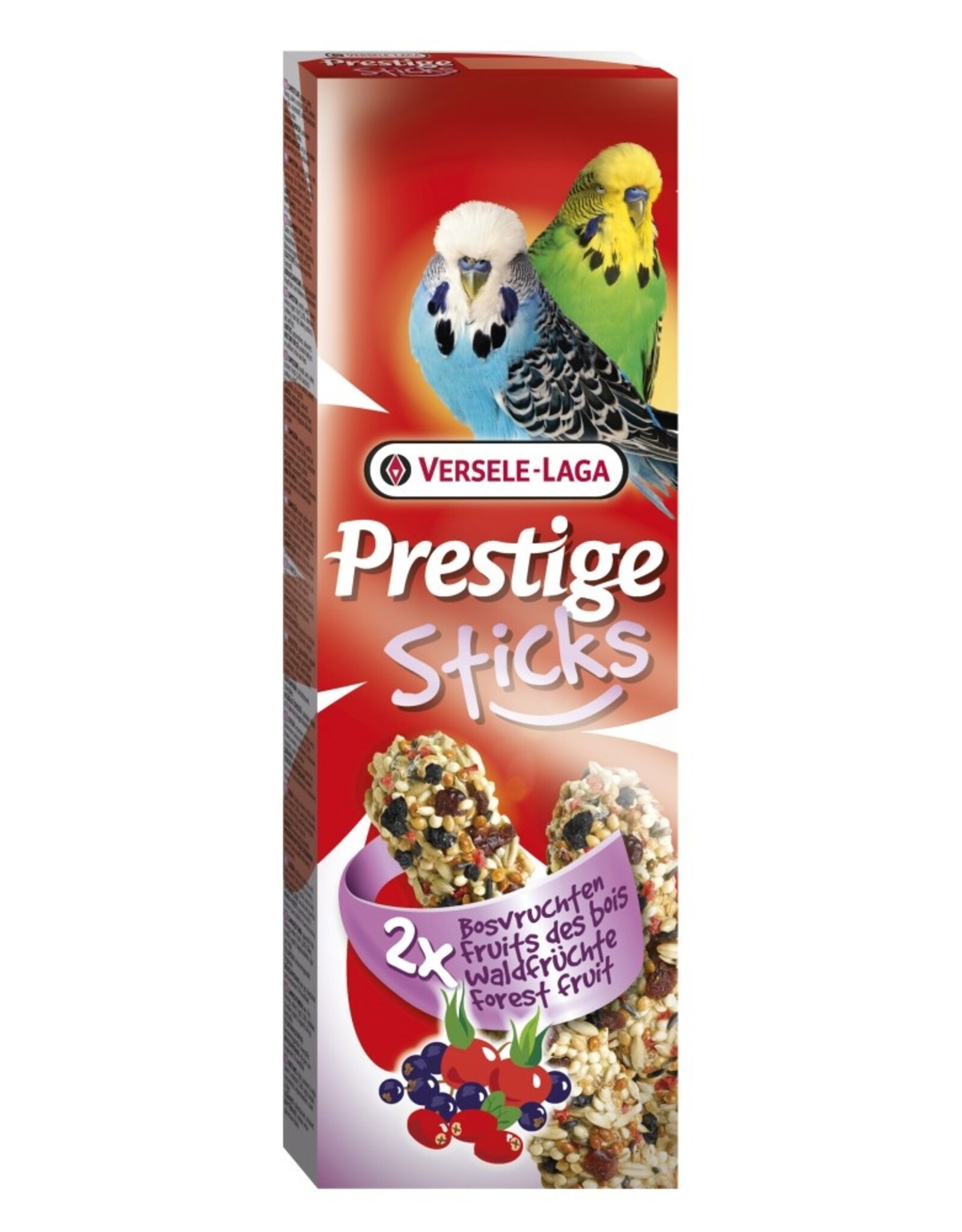 Versele-Laga Prestige Sticks Sittiche Waldfrüchte - 2 Stück 60g