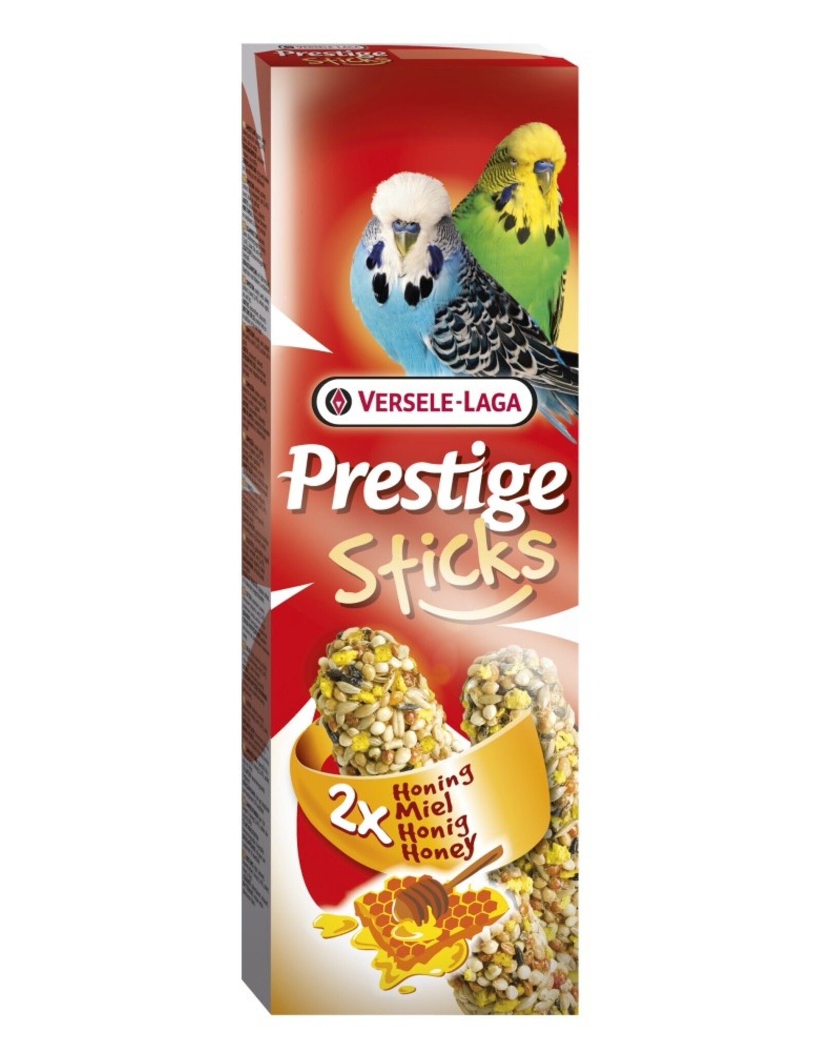 Versele-Laga Prestige Sticks Sittiche Honig - 2 Stück 60g