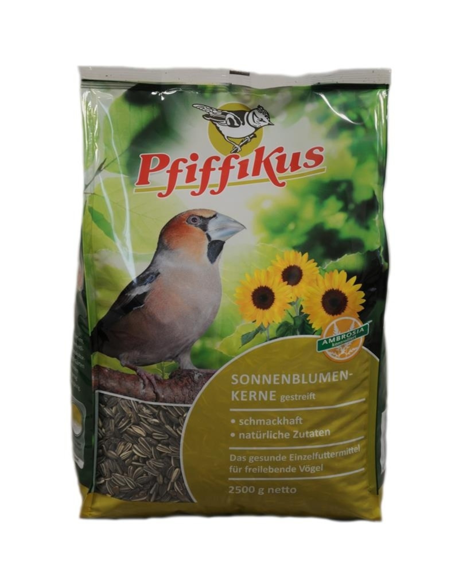 Pfiffikus Pfiffikus Sonnenblumenkerne gestreift 5 x 2,5 kg