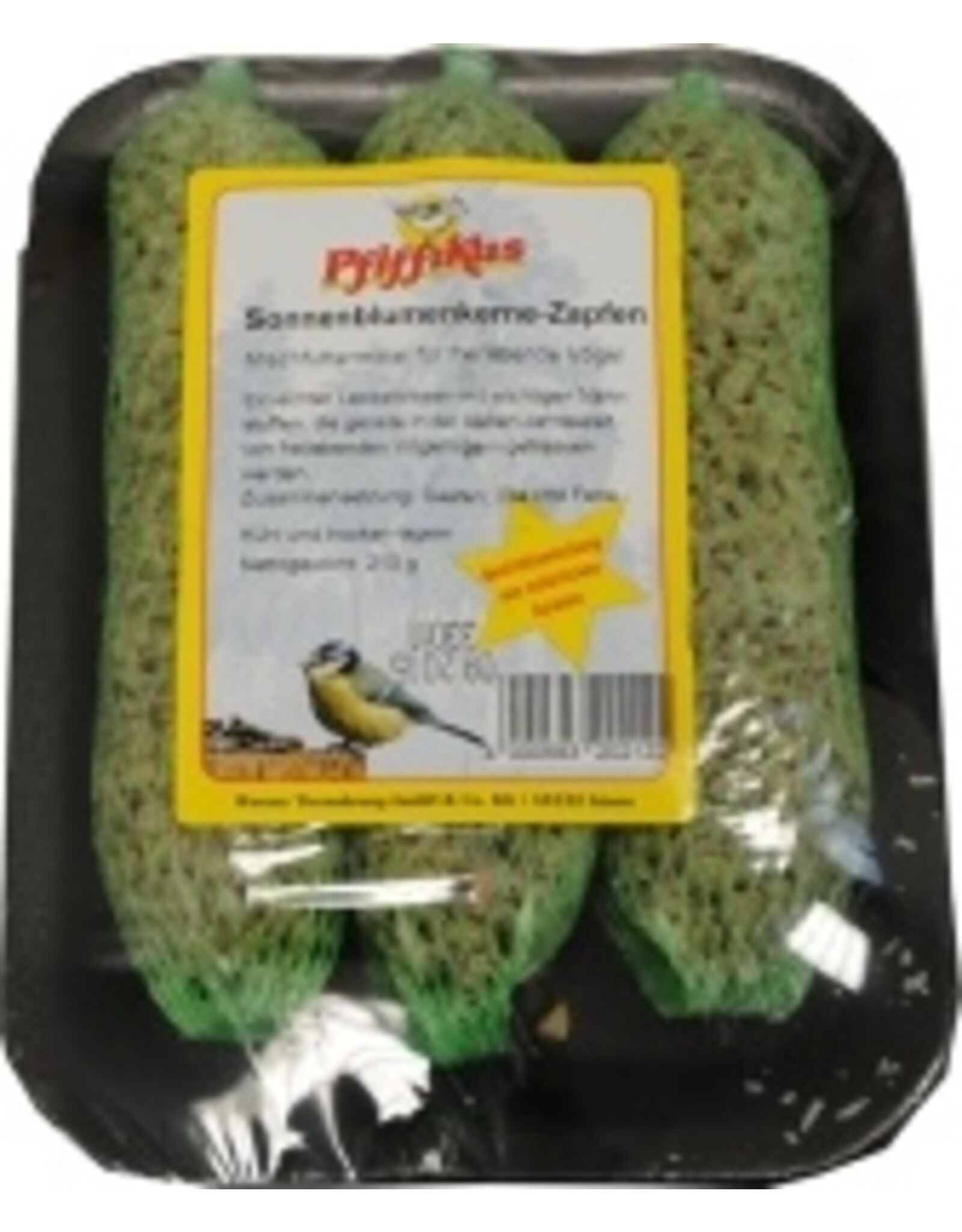 Pfiffikus Pfiffikus Sonnenblumenkernezapfen 24 x 3 Stück