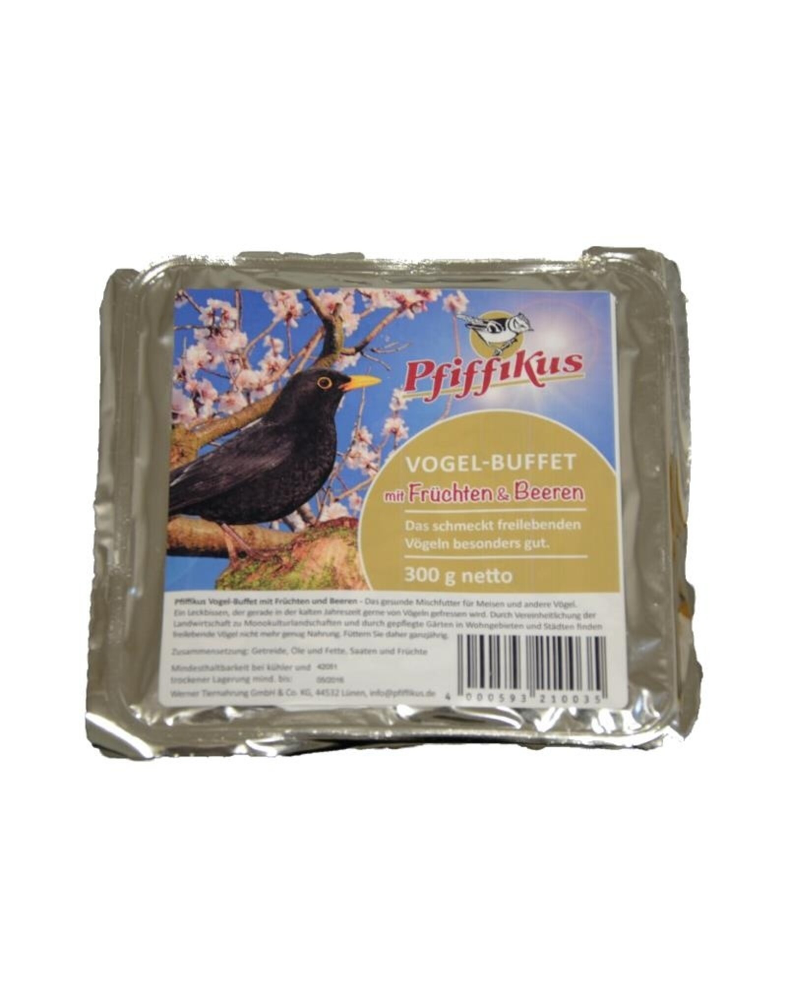 Pfiffikus Pfiffikus Vogel-Buffet Früchte-Beeren 11 x 1 Stück