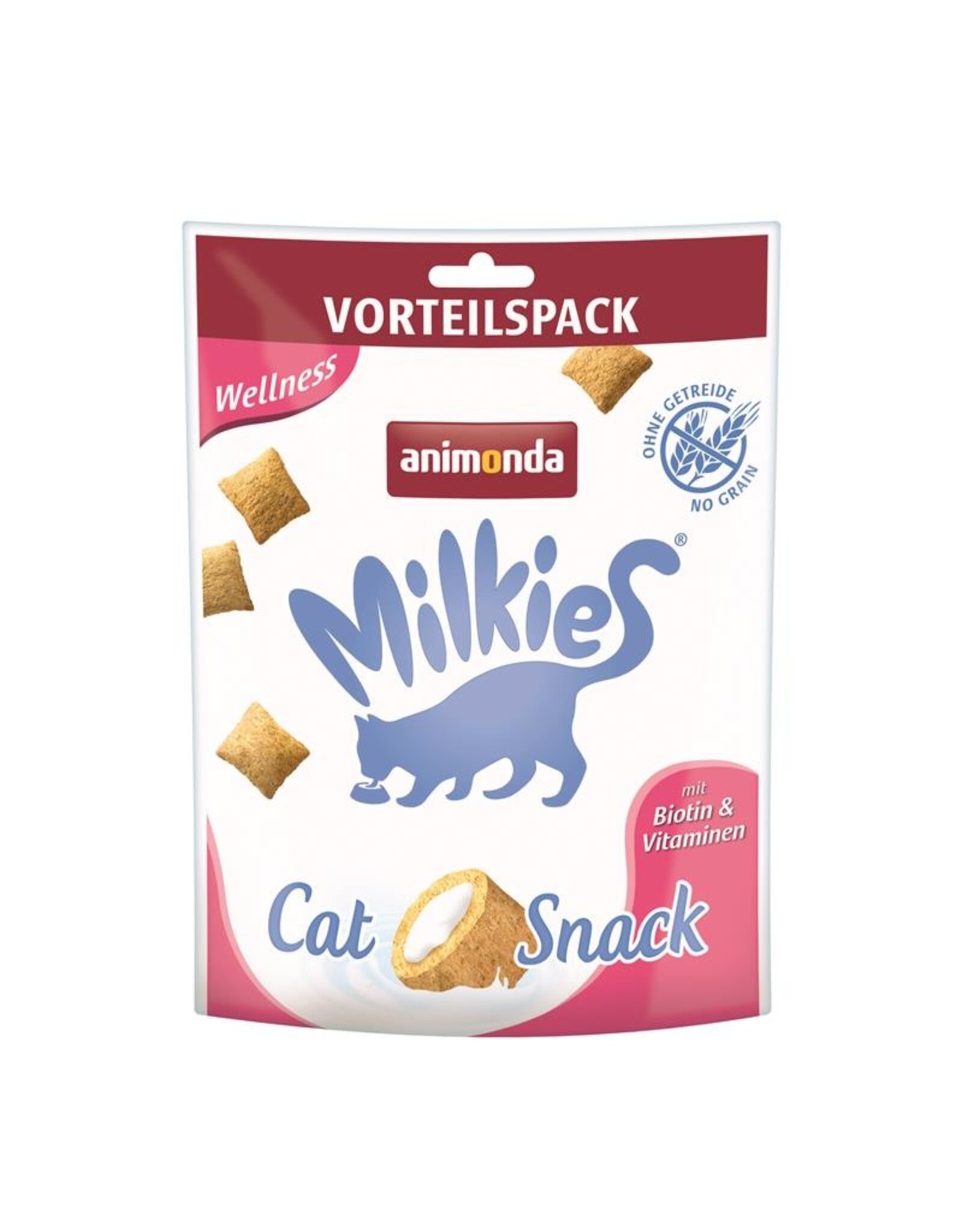 Animonda Animonda Snack Milkie Knusperkissen Wellness 120g