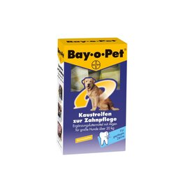 Bay-o-Pet Bayer Zahnpflege Kaustreifen, große Hunde, 140 g