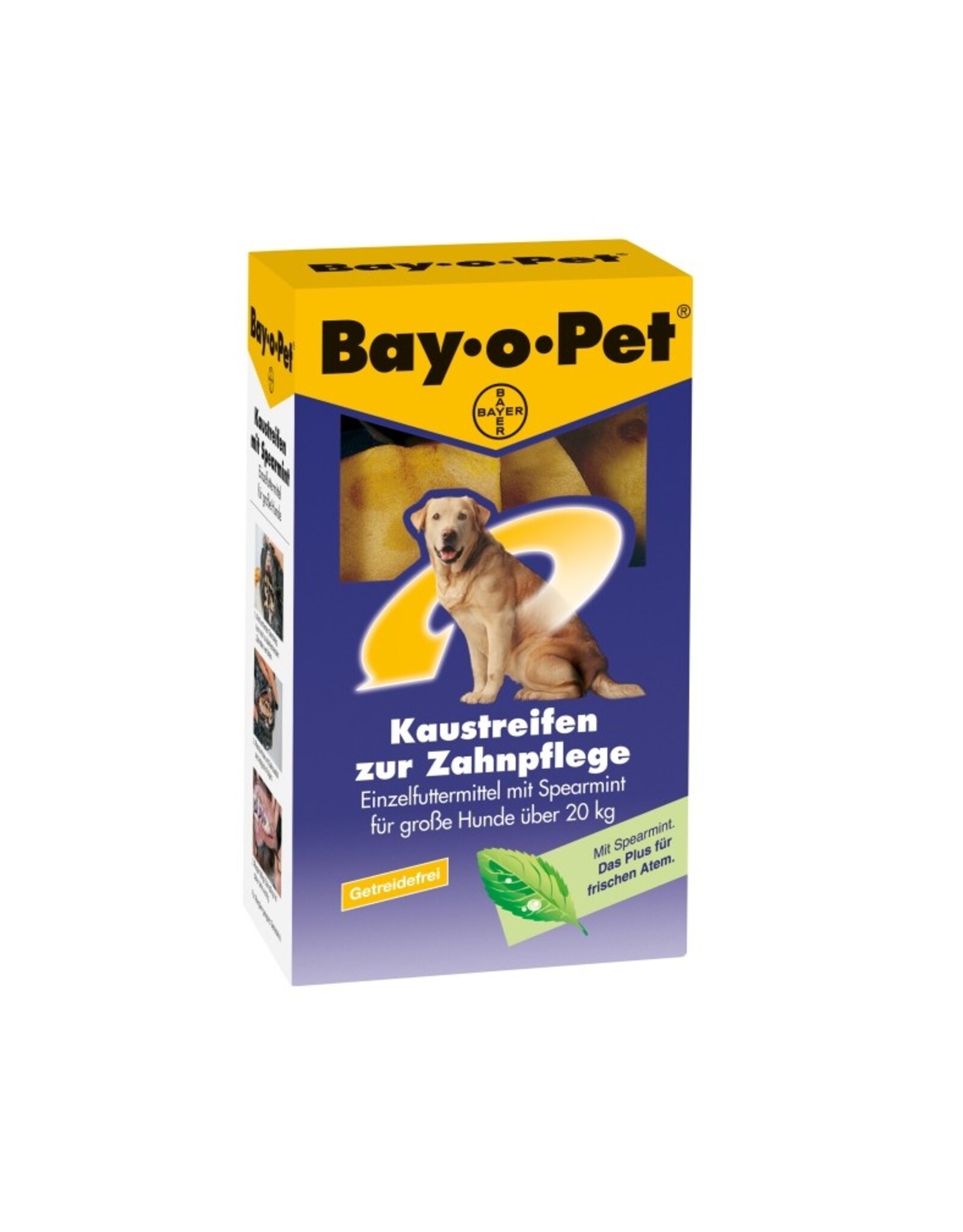 Bay-o-Pet Bay·o·Pet Zahnpflege Kaustreifen Spearmint großer Hund 140g