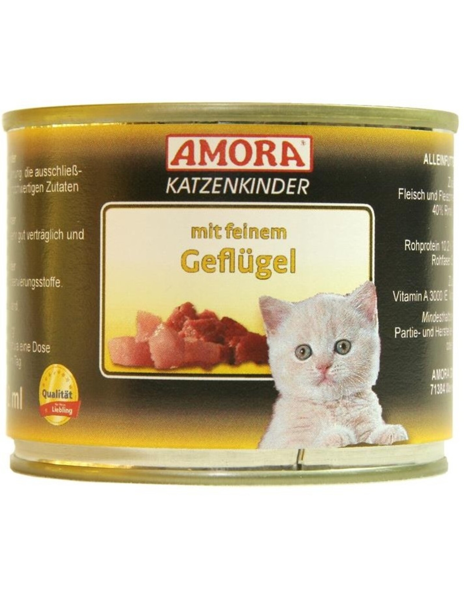 AMORA AMORA F.pur Katzenkinder mit feinem Geflügel 200g