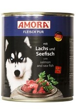 AMORA AMORA Fleisch pur Lachs+Seefisch 800g