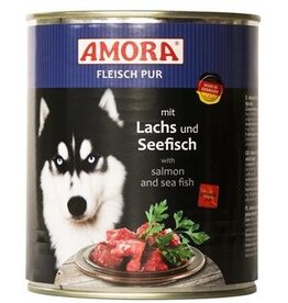 AMORA AMORA Fleisch pur Lachs+Seefisch 800g