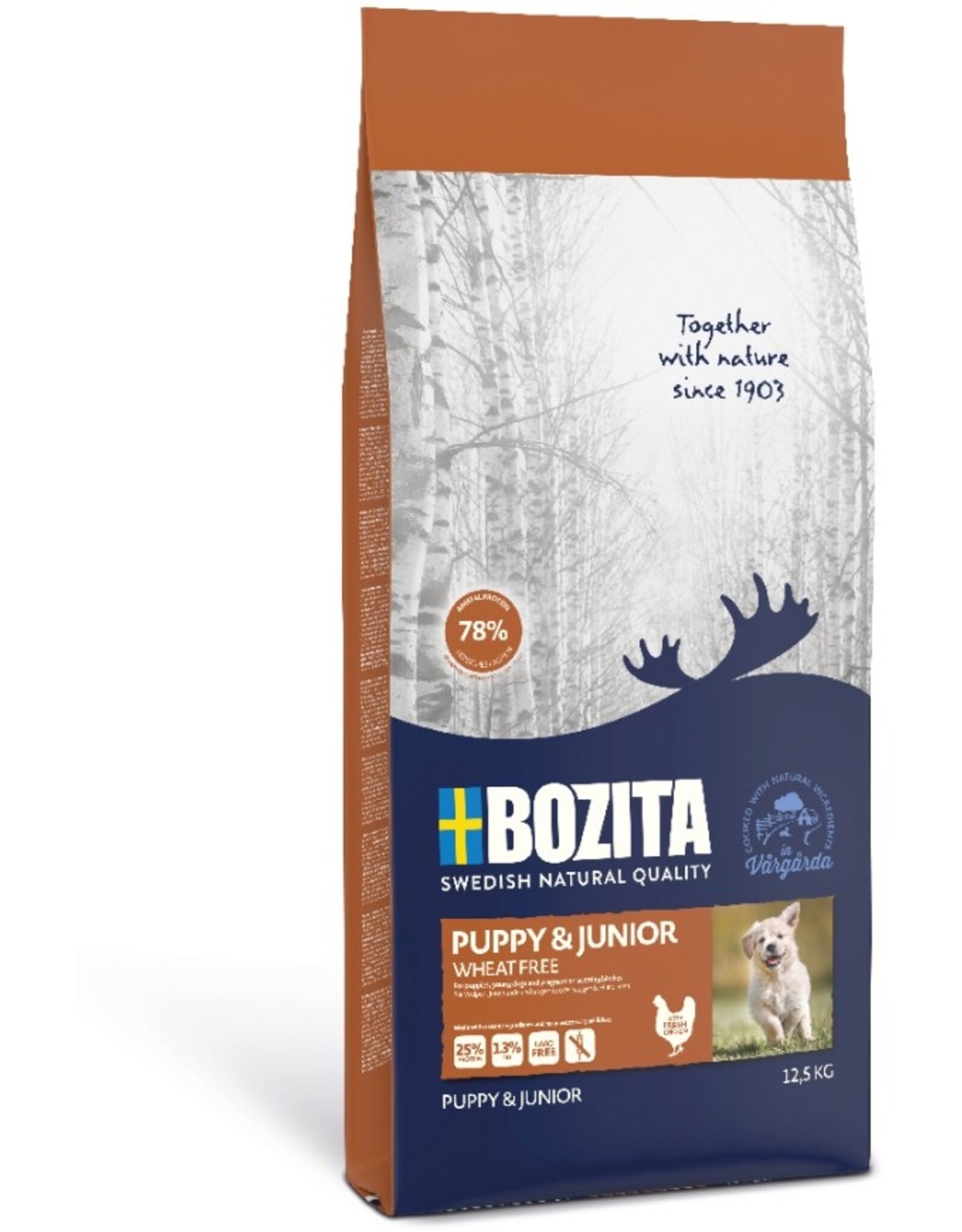 Bozita Bozita Naturals Puppy & Junior 12,5kg